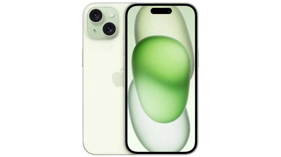 iPhone 15 σε πράσινο χρώμα